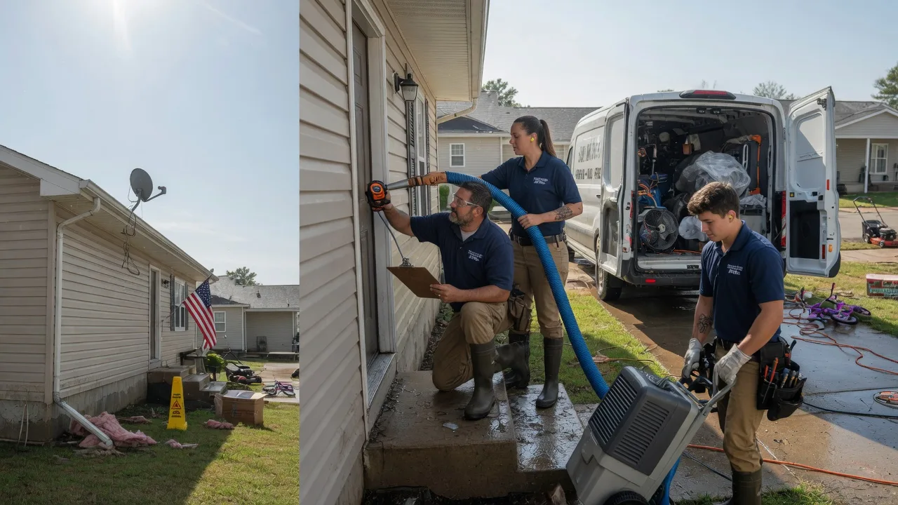 Ceiling Water Damage Restoration in Danville, VA near me
